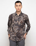 Men & Clo Katun Print Motif Abstrak -
