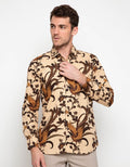 Men & Clo Katun Print Motif Abstrak -