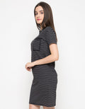 Connexion Dress Oversize Print Stripes