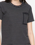 Connexion Dress Oversize Print Stripes