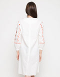 LEB DRESS EMB ETNIC