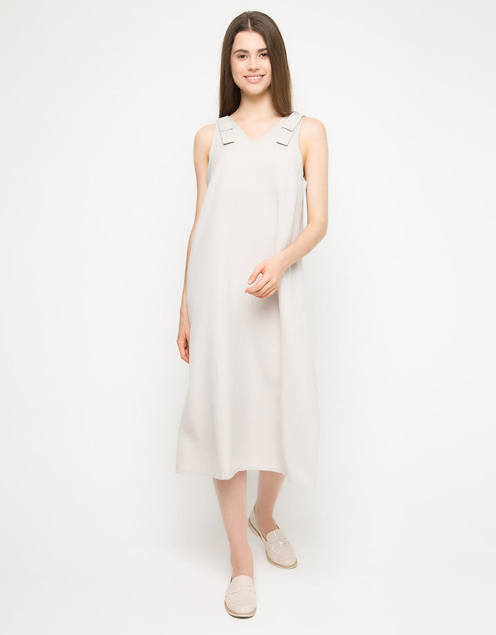 KHAKI DRESS KACIONIC