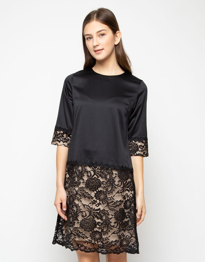 Eprise Fauva Dress Black