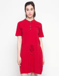 Lois Girl Dress Buttoned