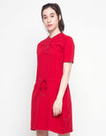 Lois Girl Dress Buttoned