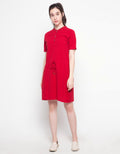 Lois Girl Dress Buttoned