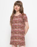 Morphidae Alona Short Sleeves Dress