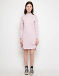 LS MIDI DRESS PLAIN