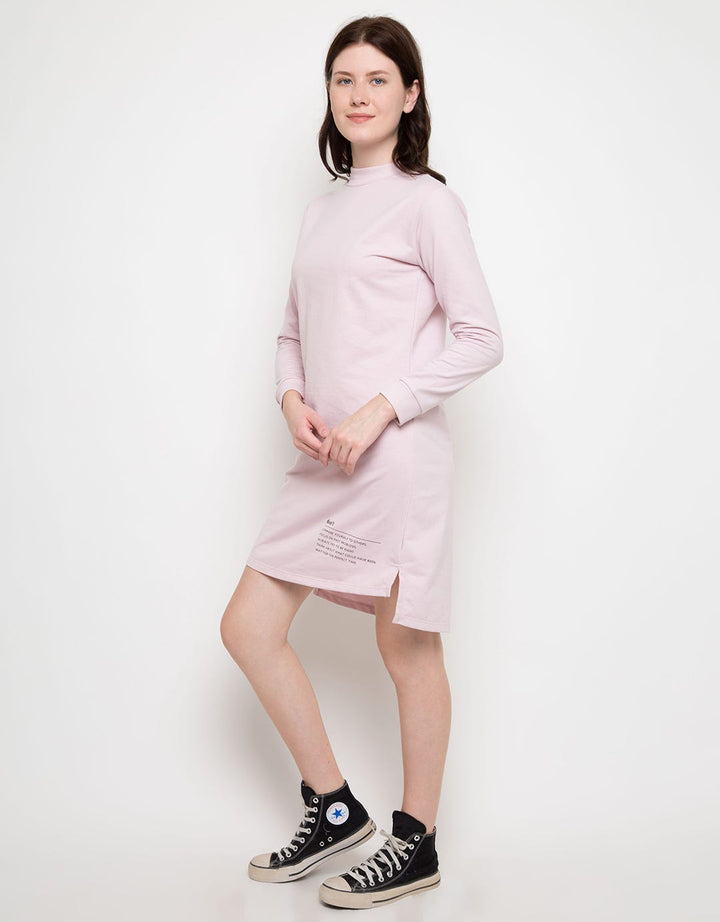 LS MIDI DRESS PLAIN