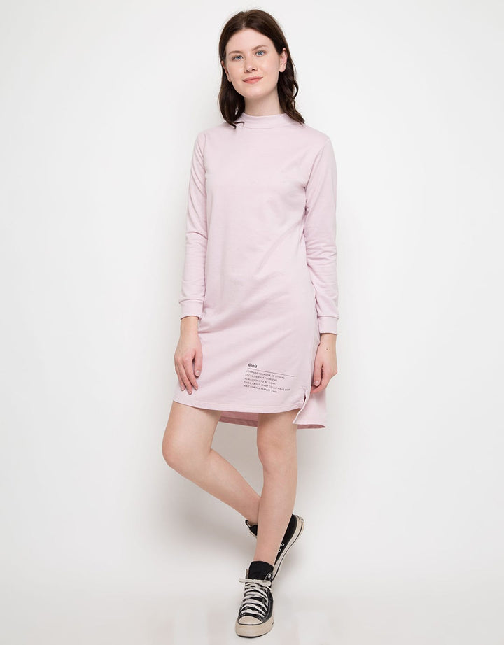 LS MIDI DRESS PLAIN