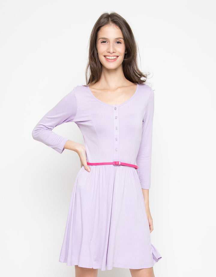 Ninety Degrees QUEEN BODY LAVENDER  DRESS