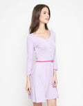 Ninety Degrees QUEEN BODY LAVENDER  DRESS