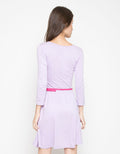 Ninety Degrees QUEEN BODY LAVENDER  DRESS