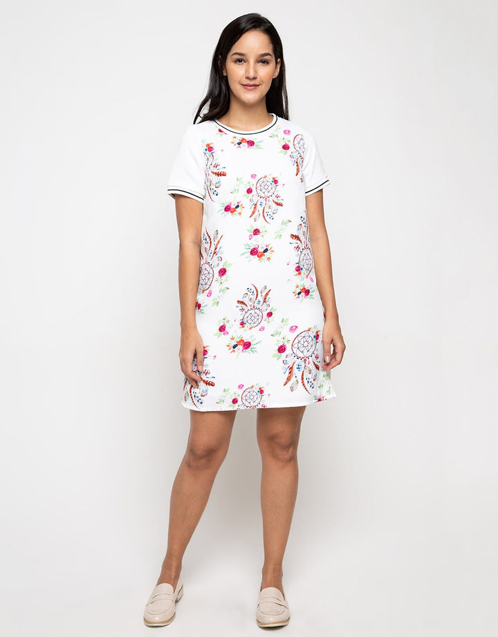 Minimal Dream Catcher Shift Dress