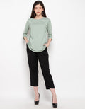 Minimal Ethna Eyelet Pants