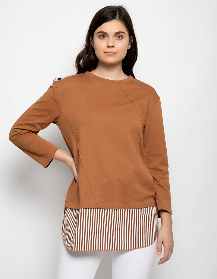 Minimal Evora Mixed Sweater