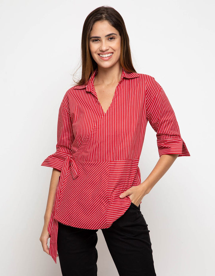 Minimal Stripes Apron Shirt V2