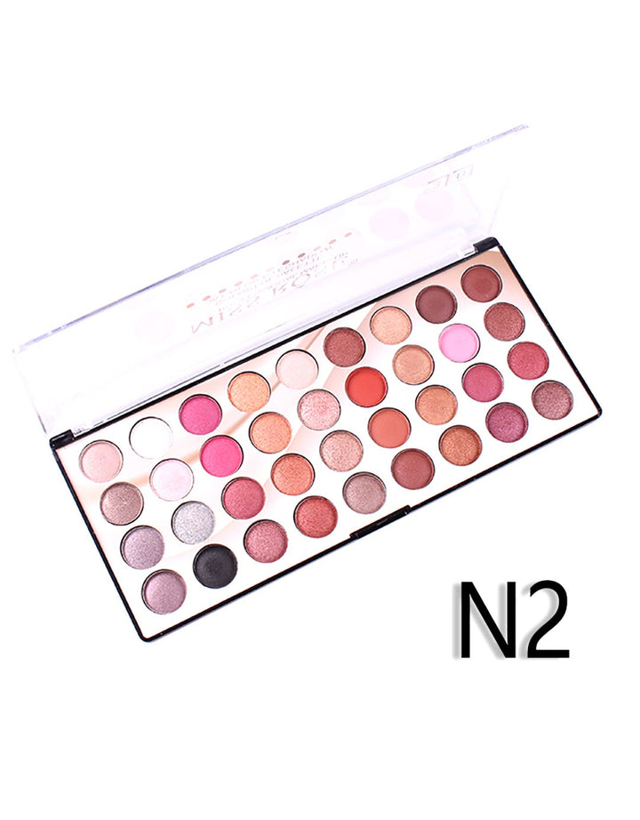 Miss Rose Colorful Palette 3D 36 Color Eyeshadow 7001060N1 Bright Rose (33 g)