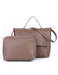 MKY Clothing Handbag Wanita Detail Leather Button
