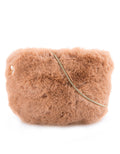 MKY Clothing Half Round Furry Bag
