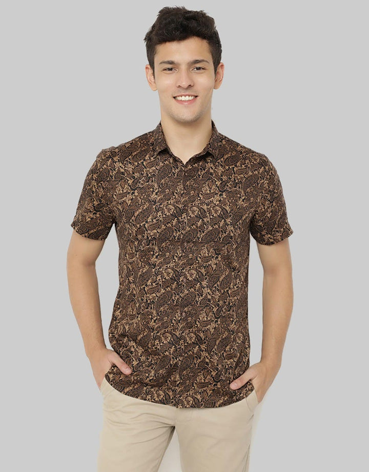 MOC Kemeja Lengan Pendek Slim Fit Thourqish Bestbuy