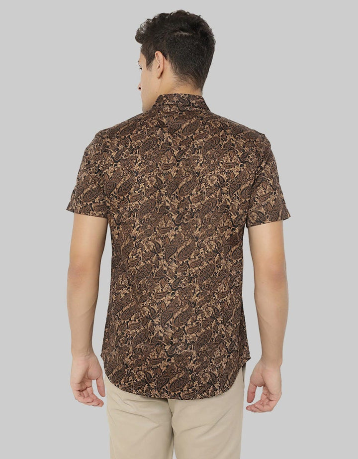 MOC Kemeja Lengan Pendek Slim Fit Thourqish Bestbuy