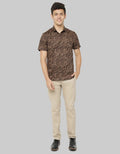 MOC Kemeja Lengan Pendek Slim Fit Thourqish Bestbuy