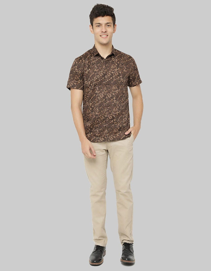 MOC Kemeja Lengan Pendek Slim Fit Thourqish Bestbuy
