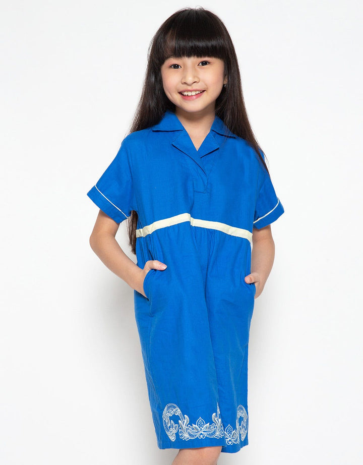 Nayara Dress Anak Perempuan Tanza Kerah