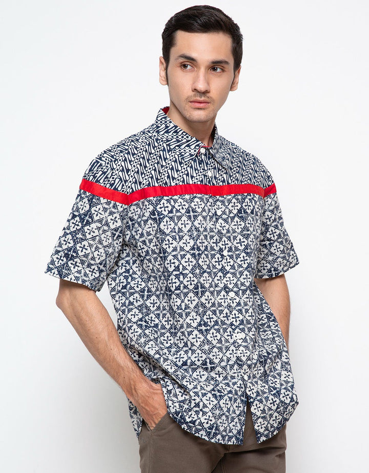 Nayara Kirana Batik Print Shirt