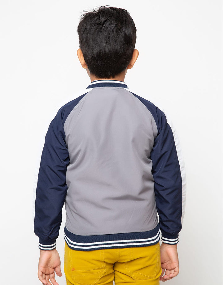 NYLON RAGLAN BOMBER