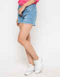 Nevada Celana Pendek Jeans Tressa Scrub Unfinished