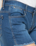 Nevada Celana Pendek Jeans Tressa Scrub Unfinished