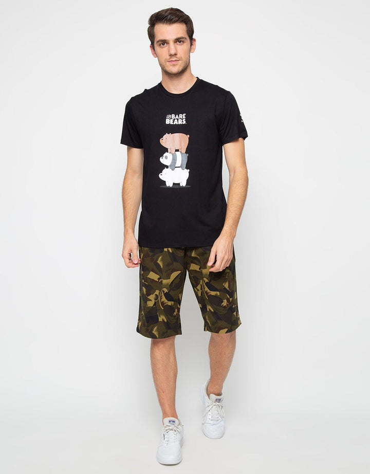 ARMY RIB SHORT PANTS