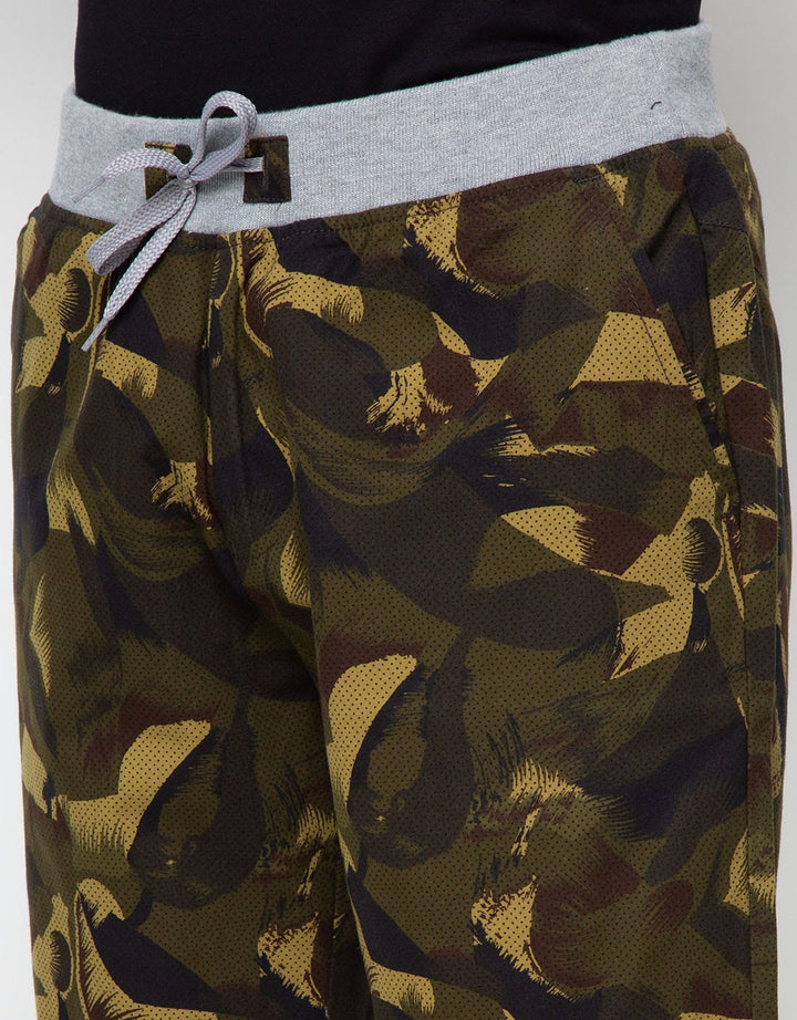 ARMY RIB SHORT PANTS