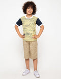 KI CROP WOVEN RIPPLE