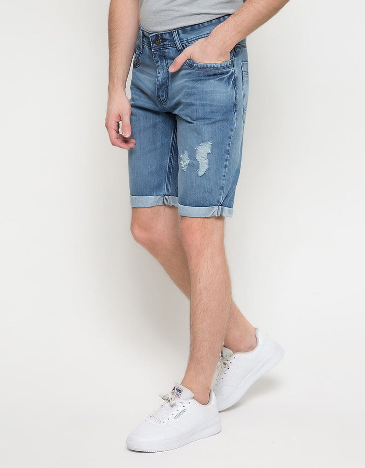 DENIM SHORT PANTS