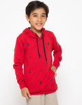 SWEATSHIRT KNIT HOOD
