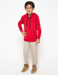 SWEATSHIRT KNIT HOOD