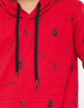 SWEATSHIRT KNIT HOOD
