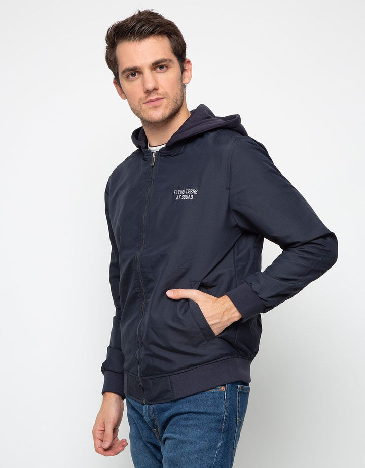 Nevada Embro Chest Side Sweater for Men