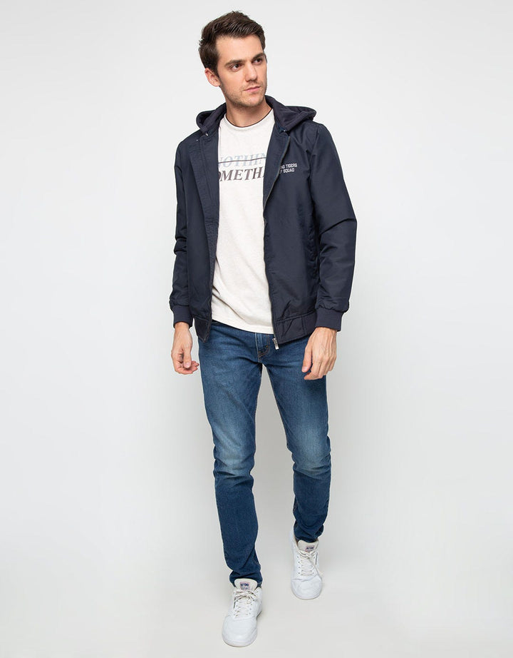 Nevada Embro Chest Side Sweater for Men