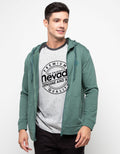 Nevada Jaket Hoodie Casual Pria