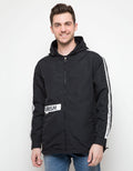 SOLID HOODED JACKET