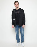 SOLID HOODED JACKET