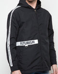 SOLID HOODED JACKET