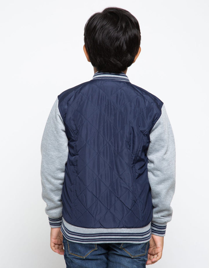 JACKET WVN RGLR KOMB