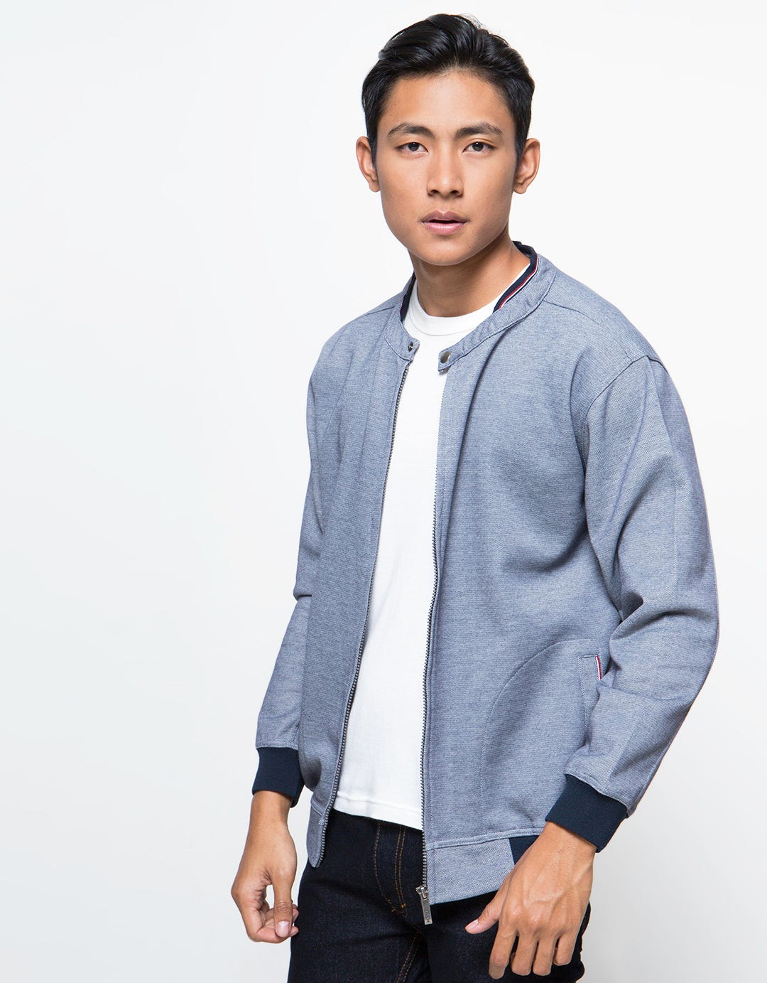 JKE67NV ZIPPER JACKET