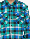 LS POPLIN BIG CHECK