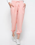 OLIVE PLAIN LONGPANTS